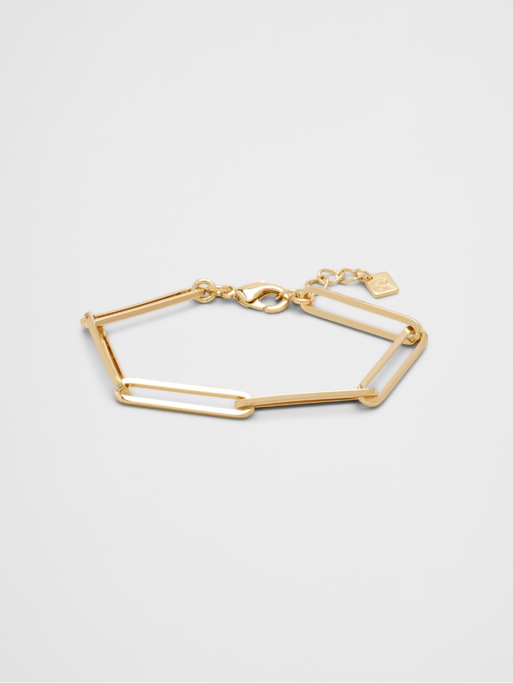 Banana Republic Paperclip Chain Gold Bracelet - Women Jewelry